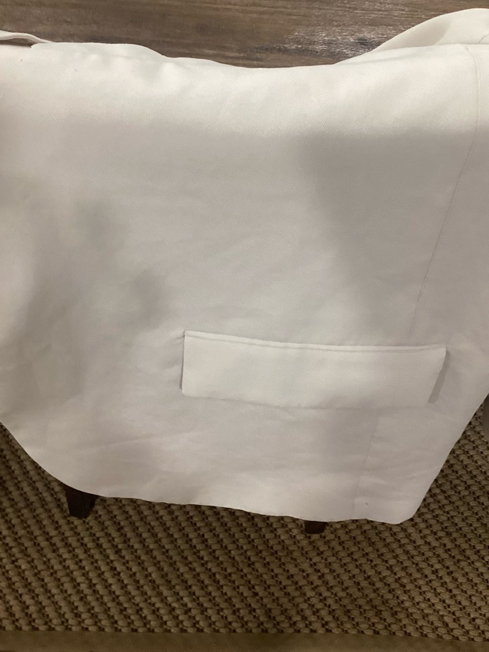 Zara White Blazer Jacket